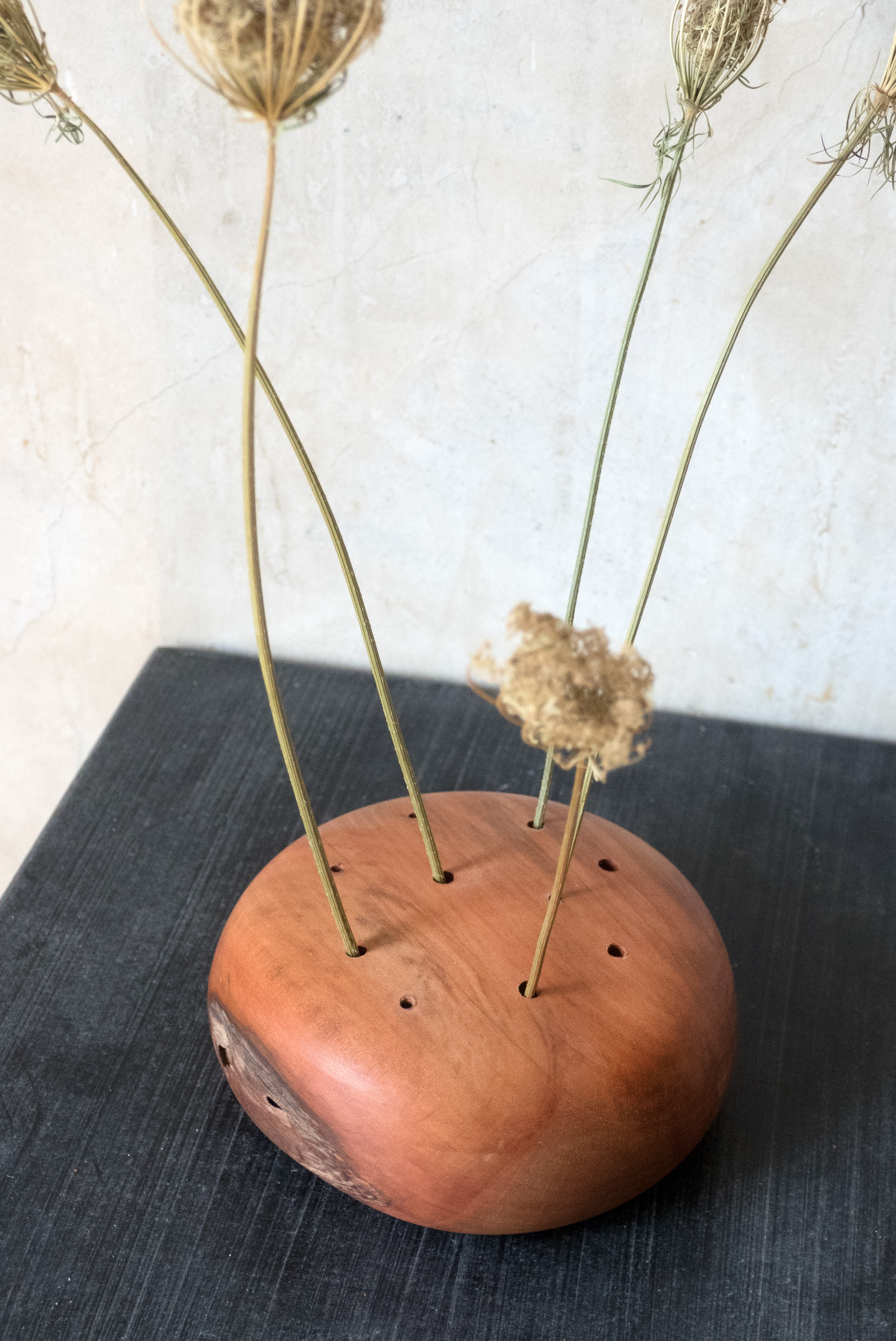 Kleiner Trockenblumenständer Birne