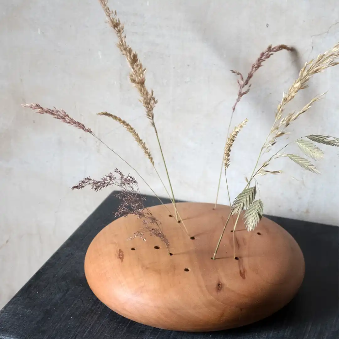 Trockenblumenstnder_Holzdeko_Geschenkideen_Holz_Holzvase_Trockenblumen_Vase_gross