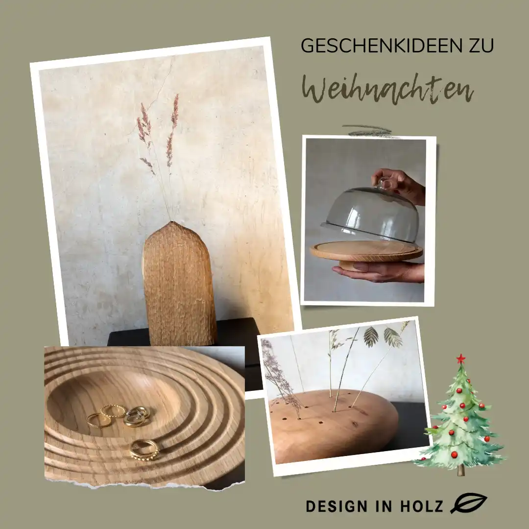 So macht ihr euren Liebsten zu Weihnachten eine ganz besondere Freude – mit Geschenkideen aus Holz 🎁✨