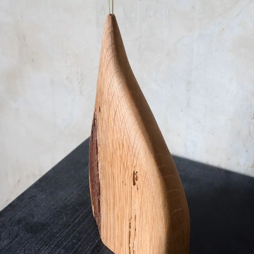 Vase_Trockenblumen_Alteiche_klein_unikat_Vase_Holz_Geschenkidee_Weihnachten