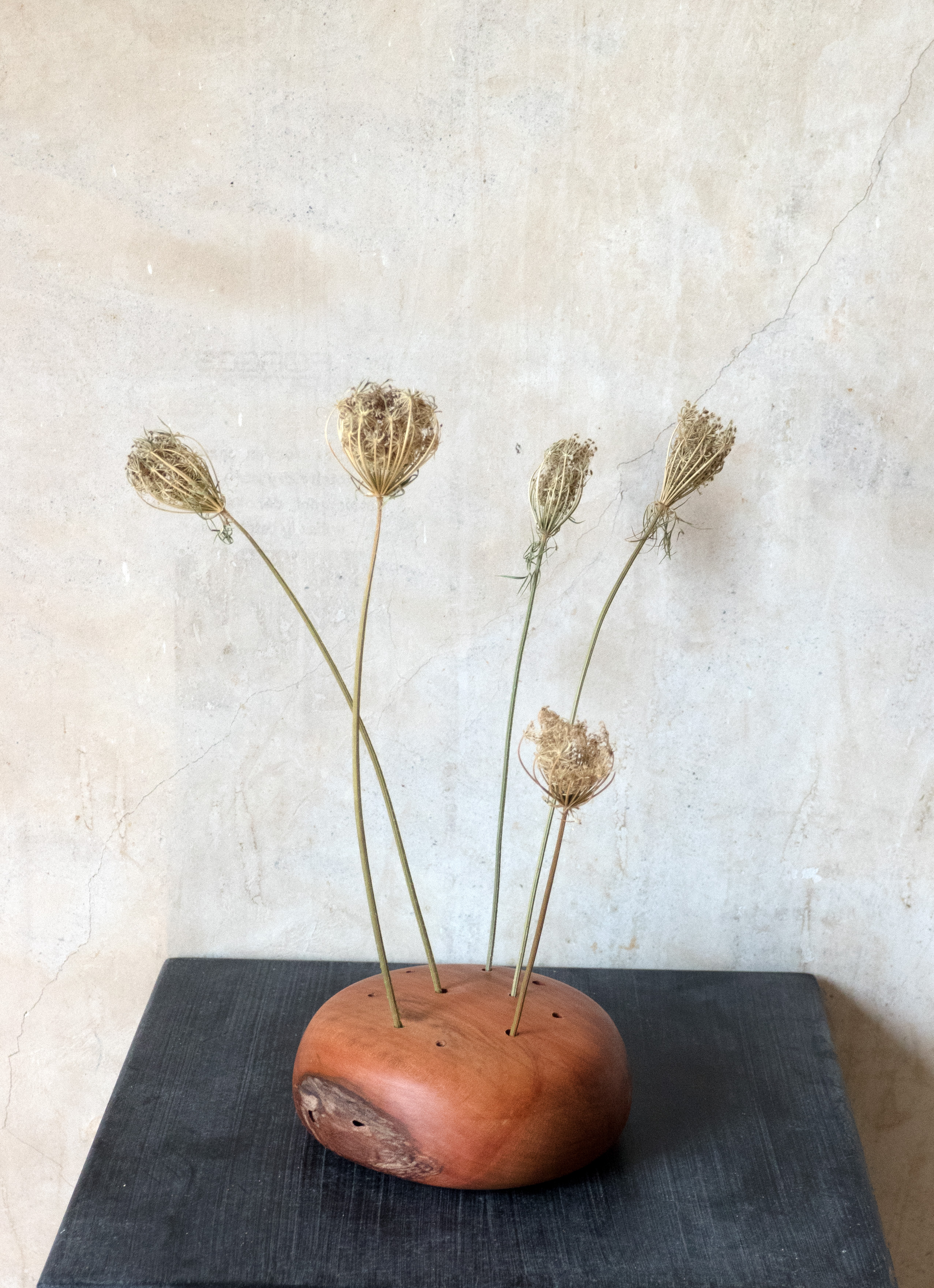 Kleiner Trockenblumenständer Birne