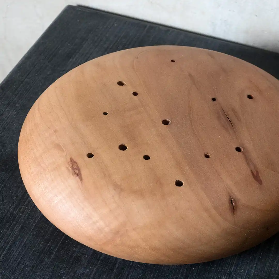 Trockenblumenstnder_Holzdeko_Geschenkideen_Holz_Holzvase_Trockenblumen_Vase_gross_unikat
